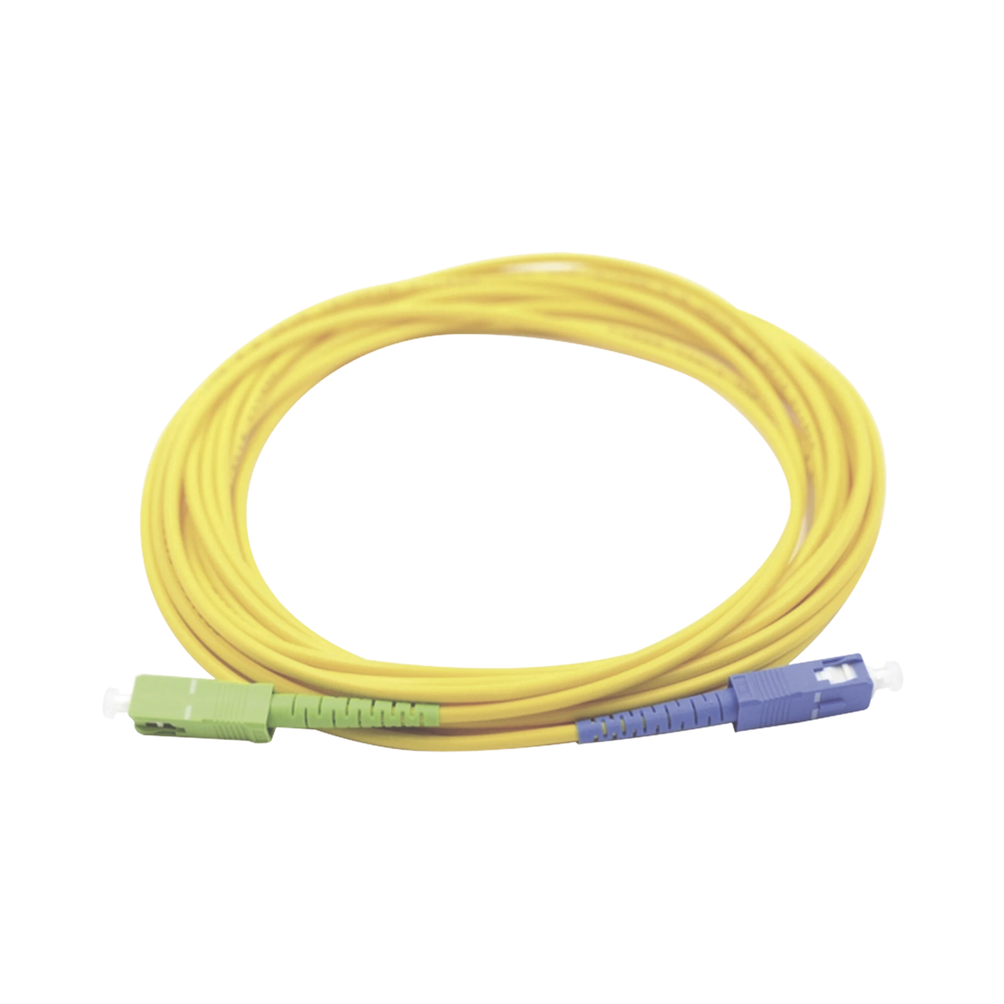 JUMPER DE FIBRA OPTICA MONOMODO SC/UPC SC/APC SIMPLEX, COLOR AMARILLO 3 METROS-Jumpers y Pigtails-LINKEDPRO BY EPCOM-Bsai Seguridad & Controles