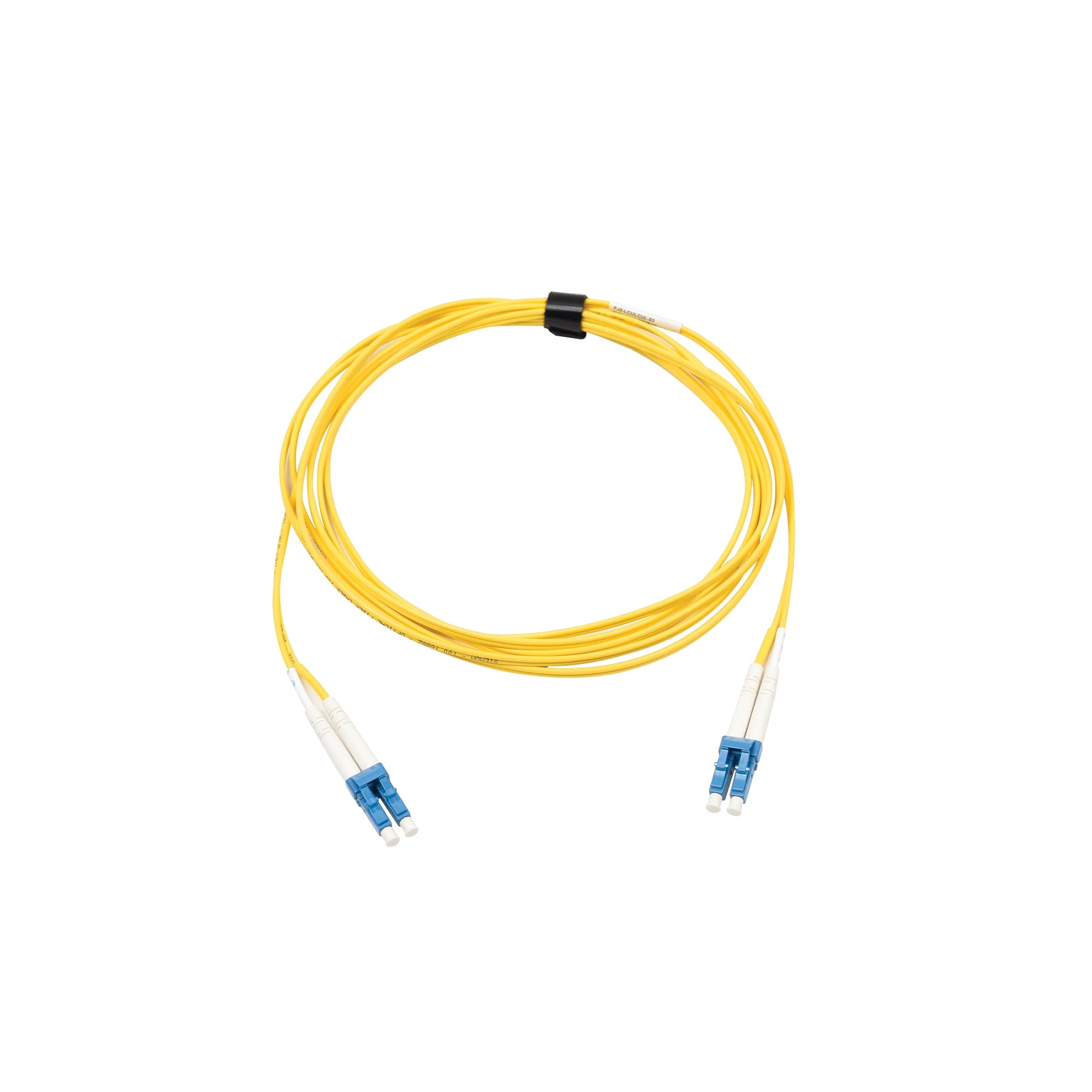 JUMPER DE FIBRA OPTICA MONOMODO (OS2), XGLO, RISER, LC/UPC-LC/UPC DUPLEX, OFNR, COLOR AMARILLO, 3 METROS-Jumpers y Pigtails-SIEMON-Bsai Seguridad & Controles