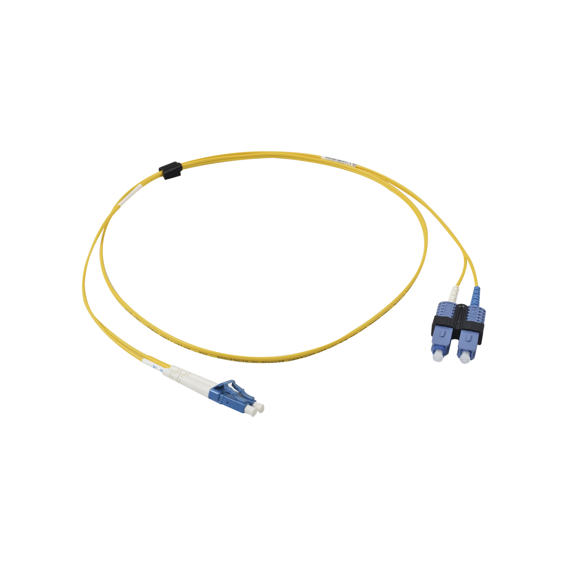 JUMPER DE FIBRA OPTICA MONOMODO (OS2), XGLO, RISER, LC/UPC-SC/UPC DUPLEX, OFNR, COLOR AMARILLO, 1 METRO-Jumpers y Pigtails-SIEMON-Bsai Seguridad & Controles