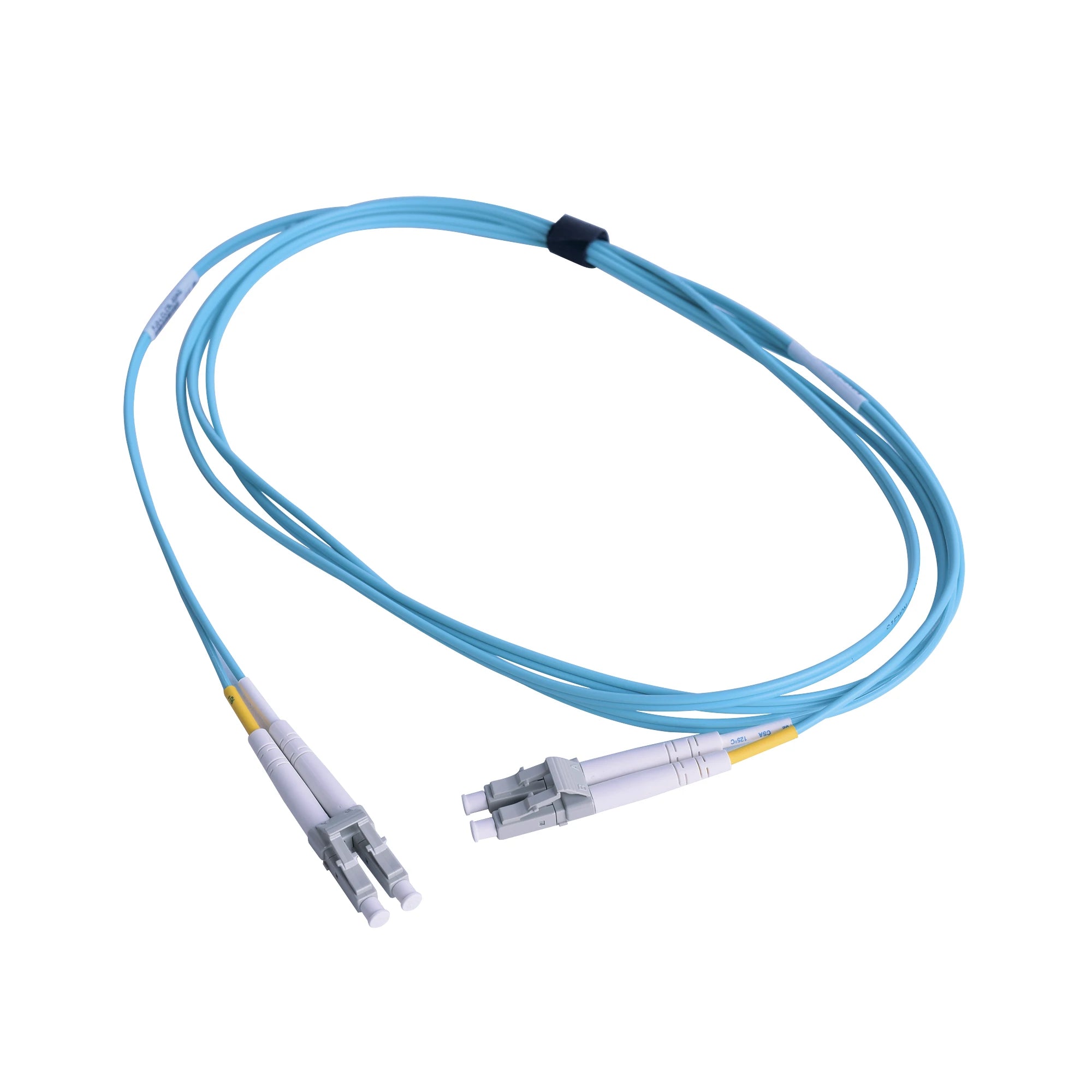 JUMPER DE FIBRA OPTICA MULTIMODO 50/125 OM3 XGLO, LC-LC DUPLEX, OFNR, COLOR AQUA, 1 METRO-Jumpers y Pigtails-SIEMON-Bsai Seguridad & Controles