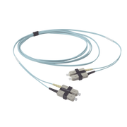 JUMPER DE FIBRA OPTICA MULTIMODO 50/125 OM3 XGLO, SC-SC DUPLEX, OFNR, COLOR AQUA, 2 METROS-Jumpers y Pigtails-SIEMON-Bsai Seguridad & Controles