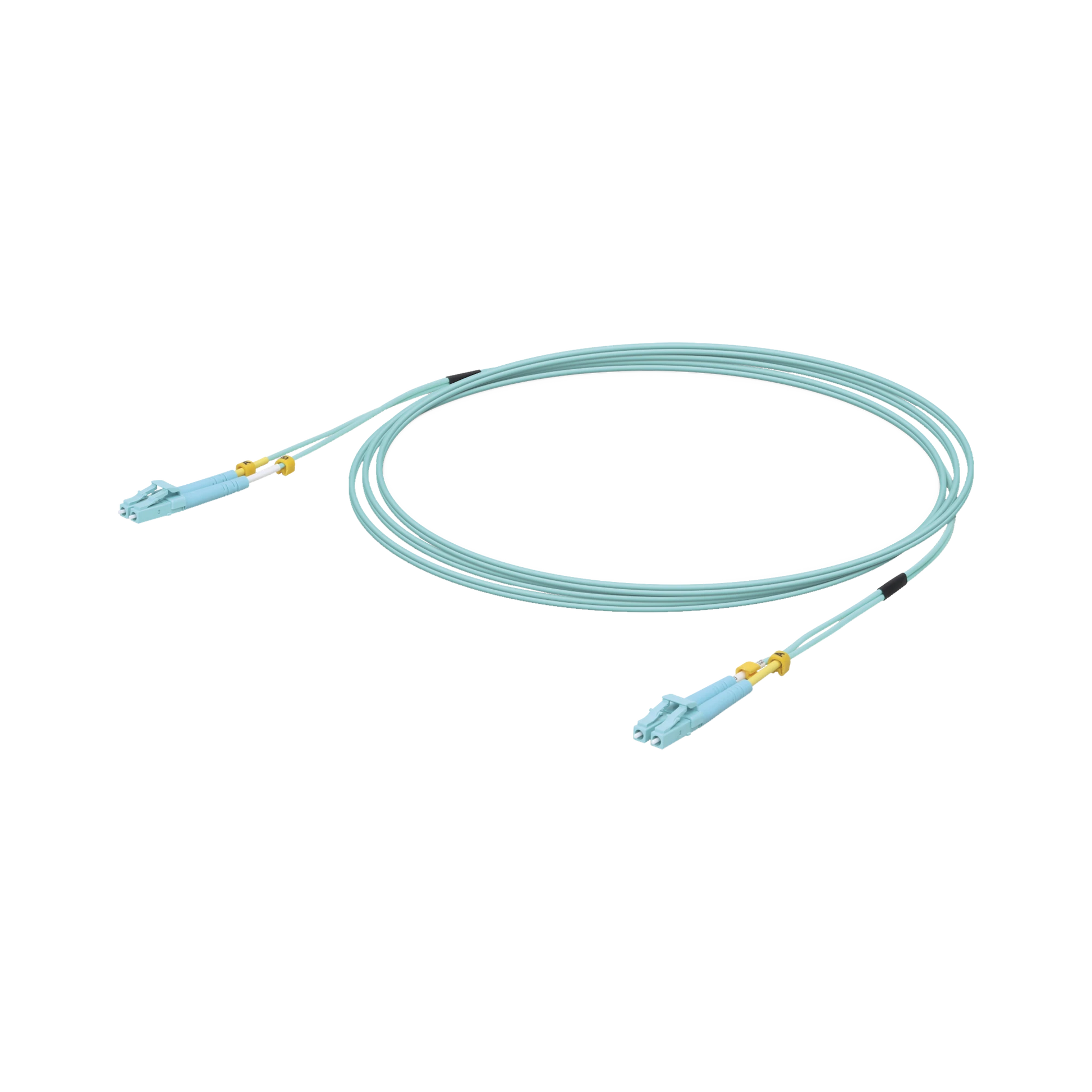 JUMPER DE FIBRA OPTICA MULTIMODO LC-LC DUPLEX 10 G, 50/125 OM3, COLOR AQUA, 3 METROS-Jumpers y Pigtails-UBIQUITI-Bsai Seguridad & Controles