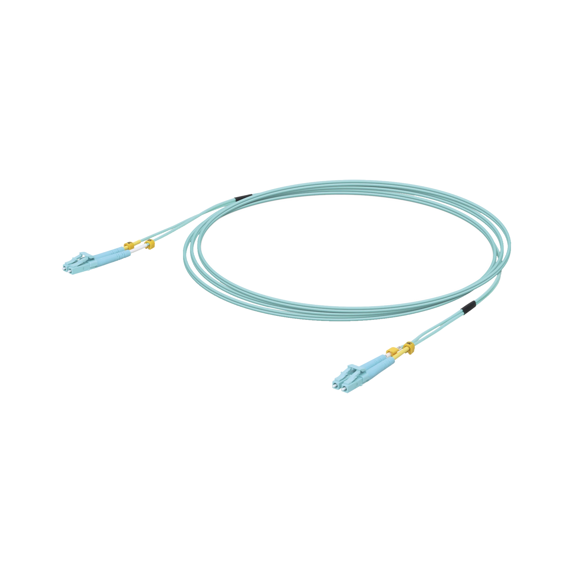 JUMPER DE FIBRA OPTICA MULTIMODO LC-LC DUPLEX 10 G, 50/125 OM3, COLOR AQUA, 3 METROS-Jumpers y Pigtails-UBIQUITI-Bsai Seguridad & Controles