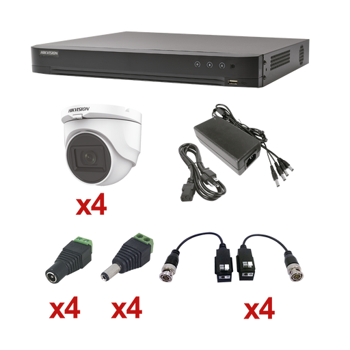 KH1080P4DW -- HIKVISION -- al mejor precio $ 4219.00 -- Kits Camaras de Seguridad IP,Kits Cámaras de Seguridad,Kits Cámaras de Seguridad 4 Canales,Kits- Sistemas Completos,Nuevas llegadas,TurboHD de 4 Canales,Videovigilancia