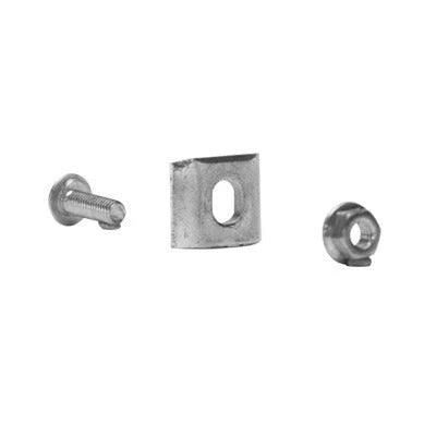 KIT 3 PARA UNIR TRAMOS DE CHAROLAS, CON ACABADO ELECTRO ZINC-Uniones-CHAROFIL-Bsai Seguridad & Controles