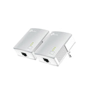 KIT ADAPTADOR POWERLINE ETHERNET, TECNOLOGIA HOMEPLUG AV, 500MBPS, PLUG AND PLAY, HASTA 300 M DENTRO DE CASA, 1 PUERTO 10/100 MBPS Y TAMAÑO ULTRA COMPACTO-Convertidores de Medios-TP-LINK-Bsai Seguridad & Controles