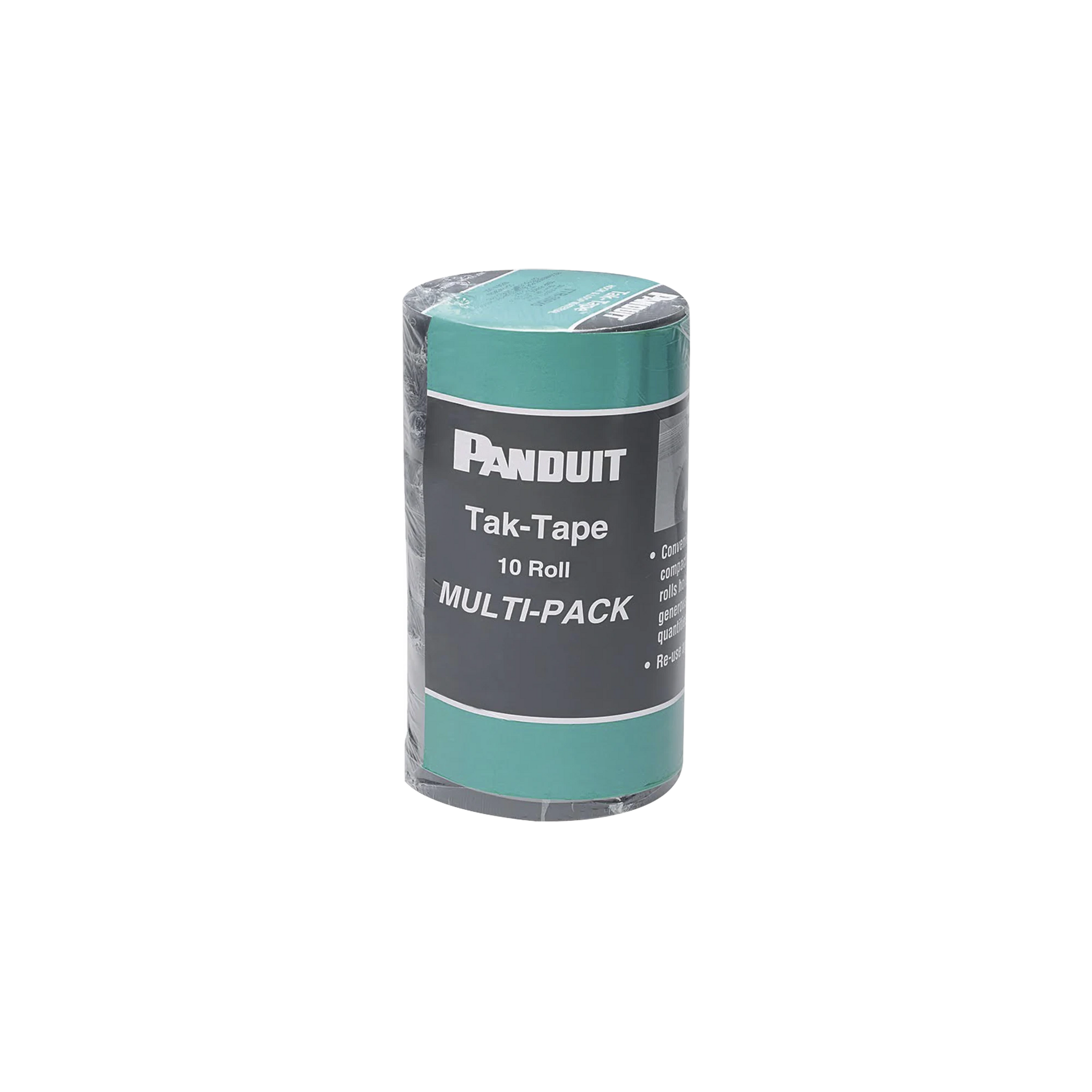 KIT DE 10 ROLLOS DE CINTA DE CONTACTO, DE 10.66 M DE LARGO Y 19.1 MM DE ANCHO C/U, COLOR NEGRO-Fijacion-PANDUIT-Bsai Seguridad & Controles