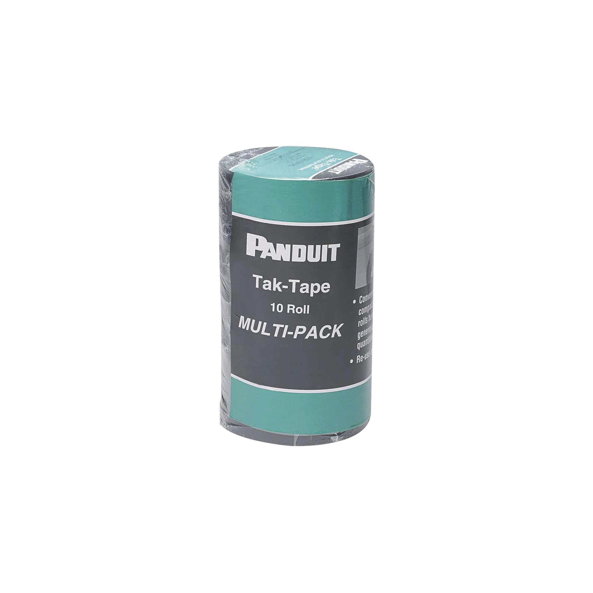 KIT DE 10 ROLLOS DE CINTA DE CONTACTO, DE 10.66 M DE LARGO Y 19.1 MM DE ANCHO C/U, COLOR NEGRO-Fijacion-PANDUIT-Bsai Seguridad & Controles