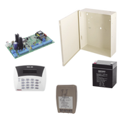 KIT DE ALARMA 6 ZONAS CON PANEL DE ALARMA, TECLADO, GABINETE, BATERÍA Y TRANSFORMADOR.-Alarmas-PIMA-Bsai Seguridad & Controles