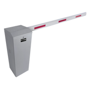KIT DE BARRERA VEHICULAR DERECHA COLOR GRIS Y BRAZO DE 3 M-Acceso Vehicular-ACCESSPRO-Bsai Seguridad & Controles