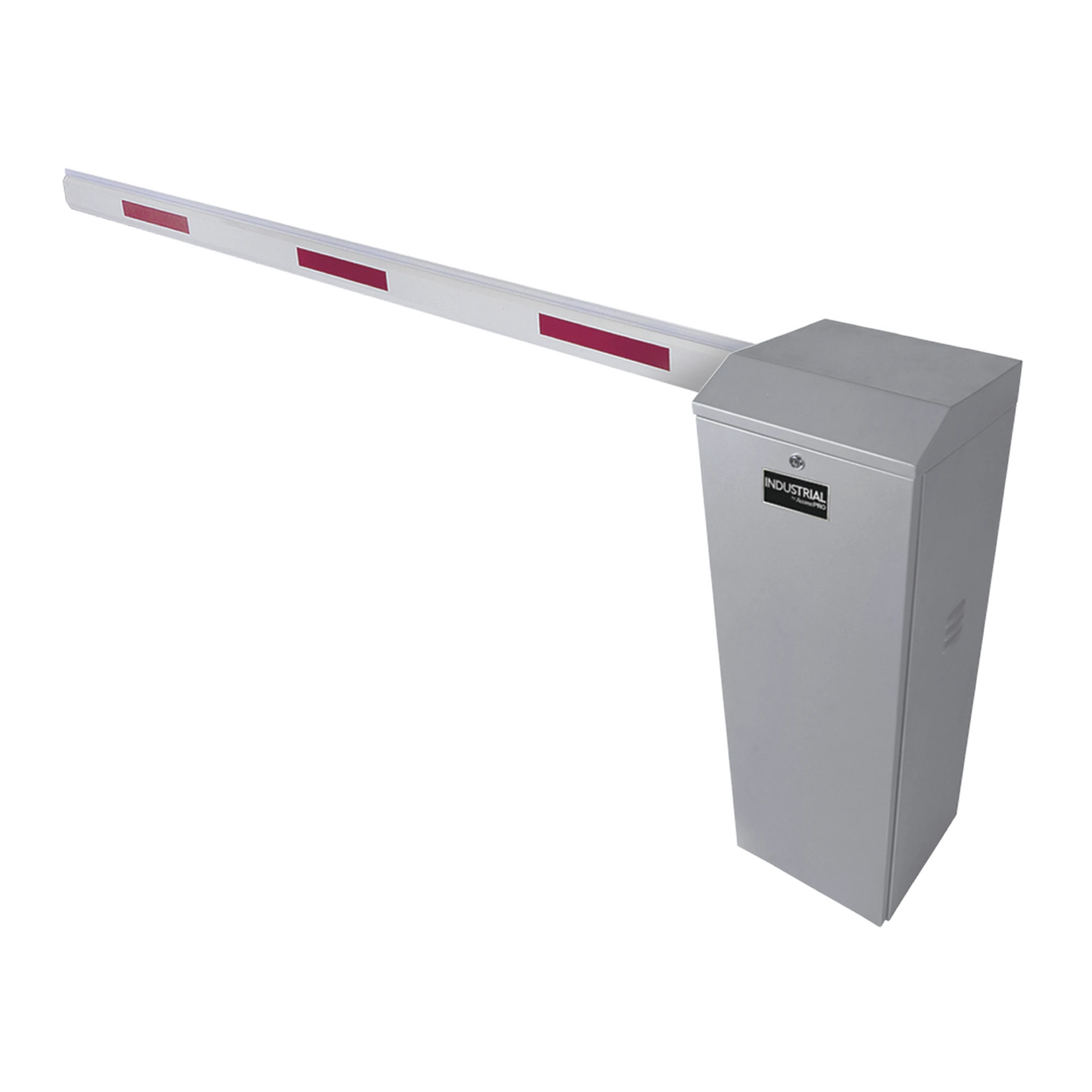 KIT DE BARRERA VEHICULAR IZQUIERDA COLOR GRIS Y BRAZO DE 3 M-Acceso Vehicular-ACCESS PRO-Bsai Seguridad & Controles