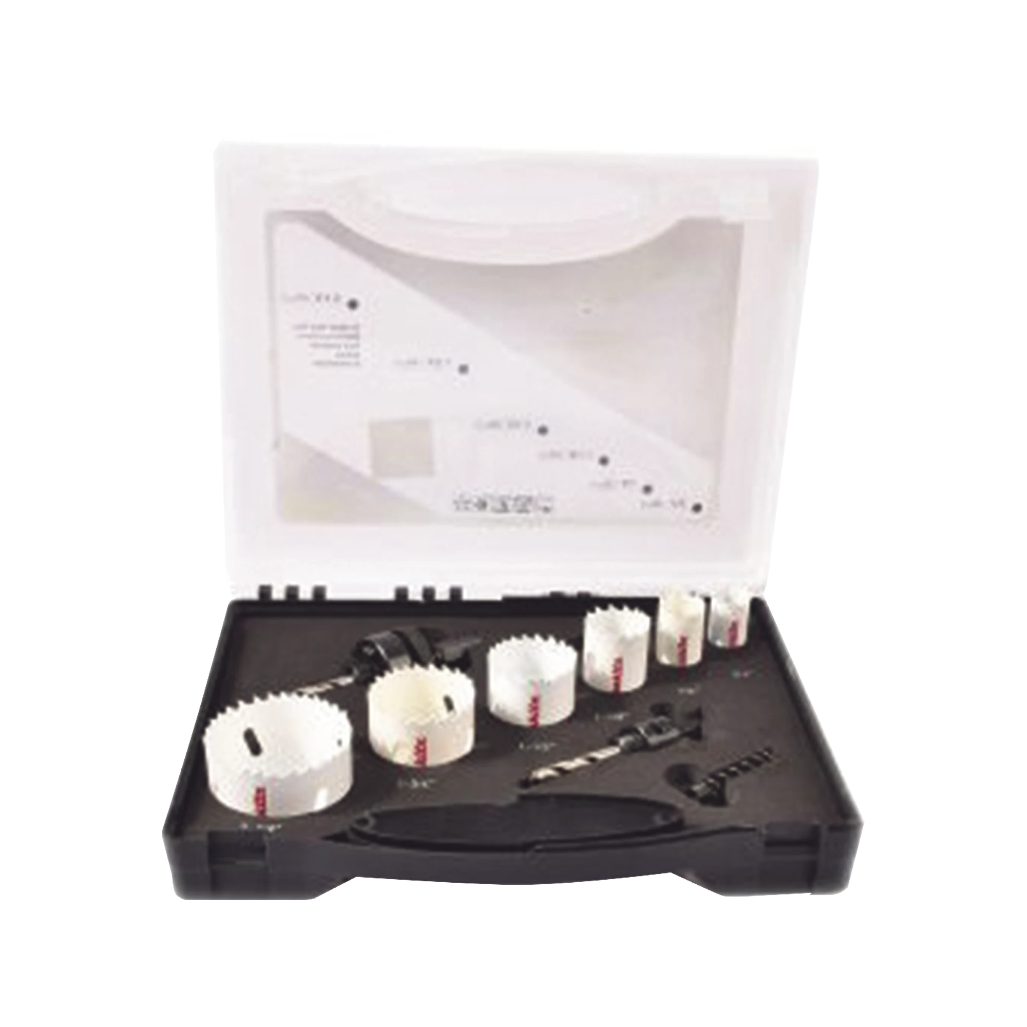 KIT DE BROCA SIERRAS (3/4 - 2 1/4 IN) INCLUYE 6 PIEZAS DE BROCA SIERRAS, 2 ADAPTADORES Y RESORTE DE EXPULSIÓN.-Herramientas-MAKITA-Bsai Seguridad & Controles