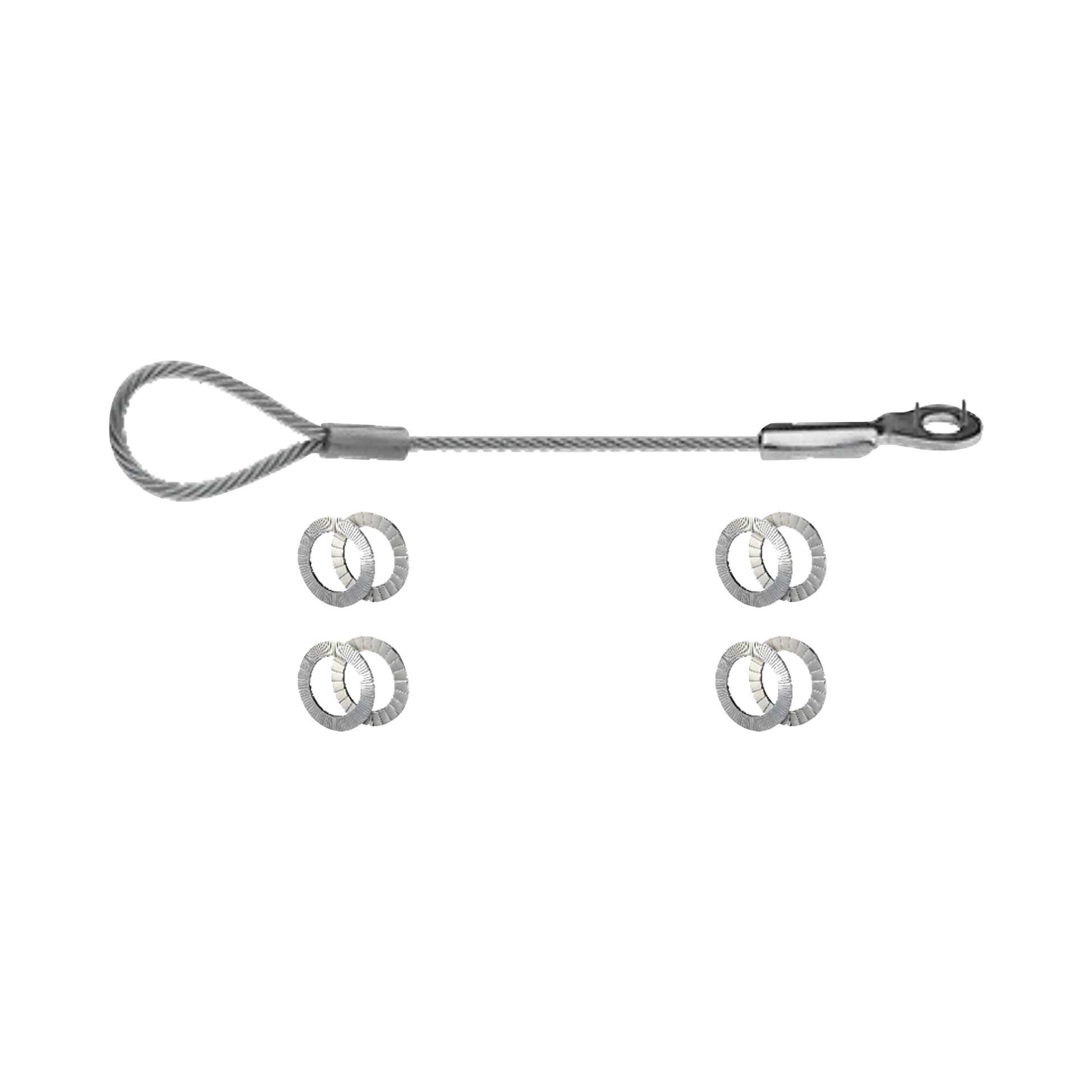 KIT DE CABLE DE PROTECCION ANTICAIDA PARA PTZ ANTIEXPLOSION WISENET-Accesorios Videovigilancia-HANWHA VISION-Bsai Seguridad & Controles