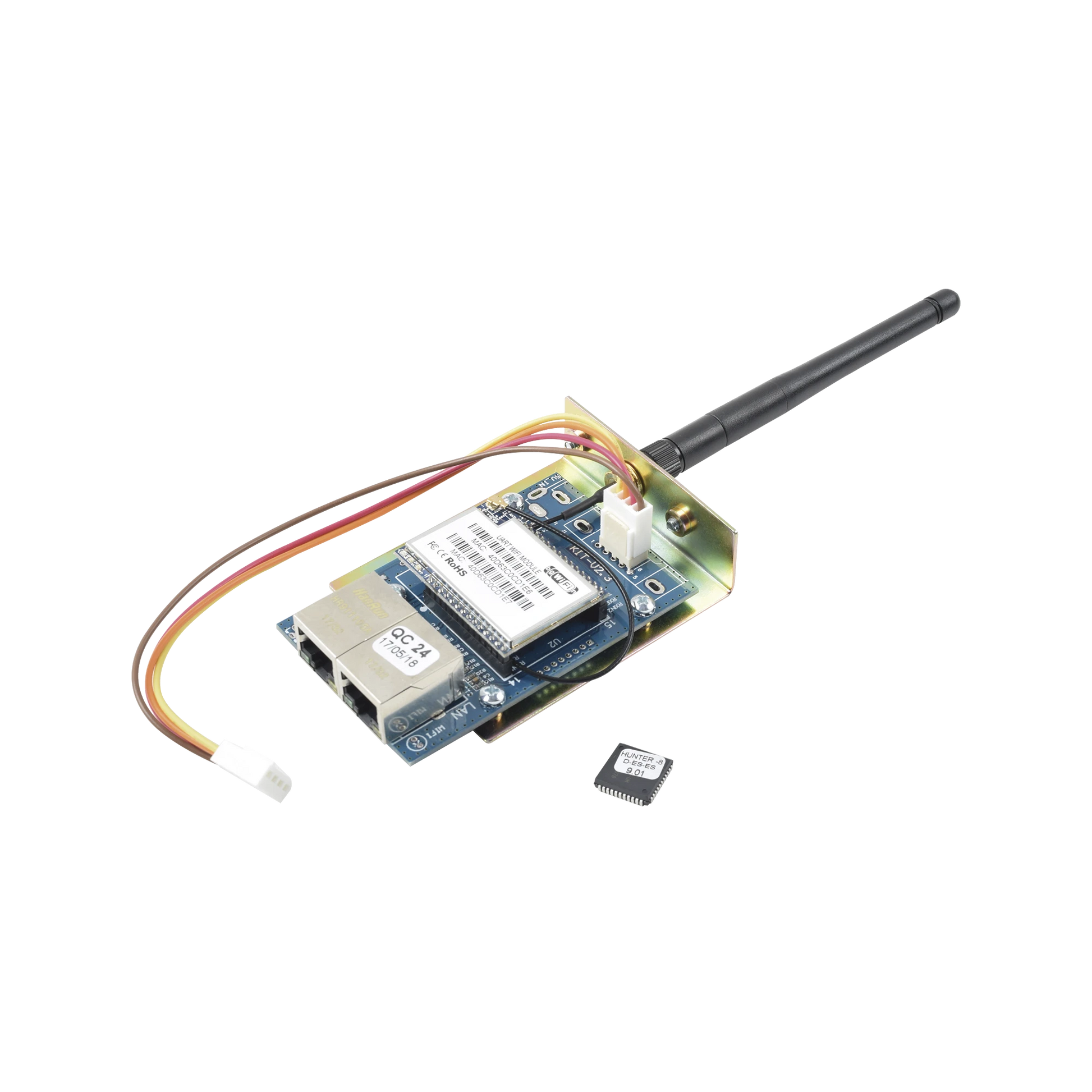 KIT DE COMUNICADOR WIFI/ETHERNET PARA PANELES PIMA HUNTER8 Y CHIP PARA ACTUALIZAR. PERMITE USO DE APP PIMALINK 2.0 GRATUITA.-Centrales de Monitoreo-PIMA-Bsai Seguridad & Controles