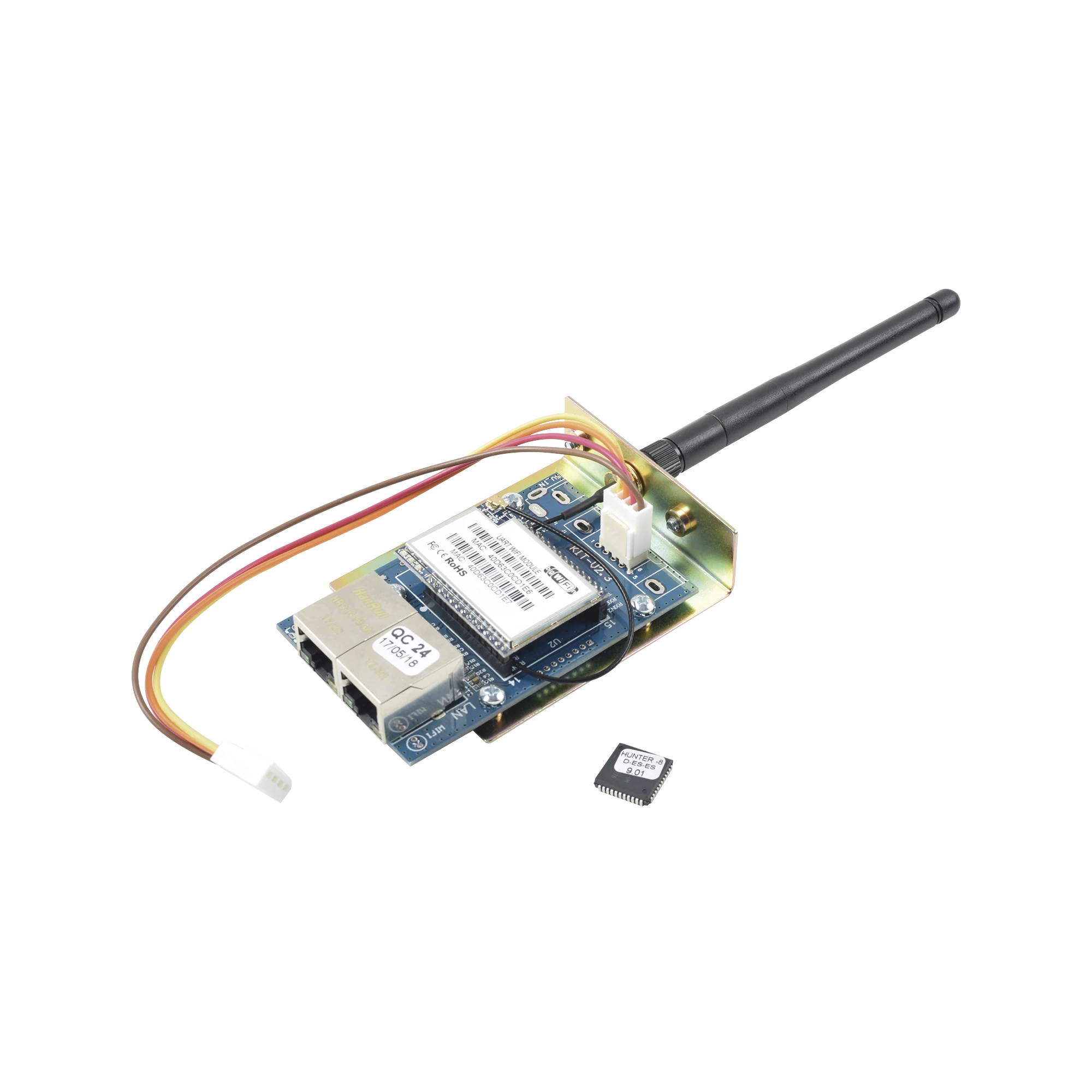 KIT DE COMUNICADOR WIFI/ETHERNET PARA PANELES PIMA HUNTER8 Y CHIP PARA ACTUALIZAR. PERMITE USO DE APP PIMALINK 2.0 GRATUITA.-Centrales de Monitoreo-PIMA-Bsai Seguridad & Controles