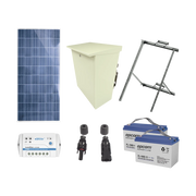 KIT DE ENERGÍA SOLAR DE 12 VCD PARA ALIMENTAR RADAR DE VELOCIDAD X-RADAR1-Kits Sistemas Completos-EPCOM POWERLINE-Bsai Seguridad & Controles