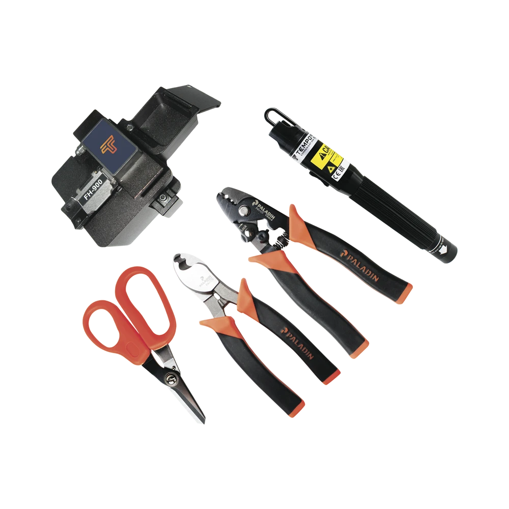 KIT DE HERRAMIENTAS PARA TERMINACIÓN DE CONECTORES DE FIBRA OPTICA-Herramientas-TEMPO-Bsai Seguridad & Controles