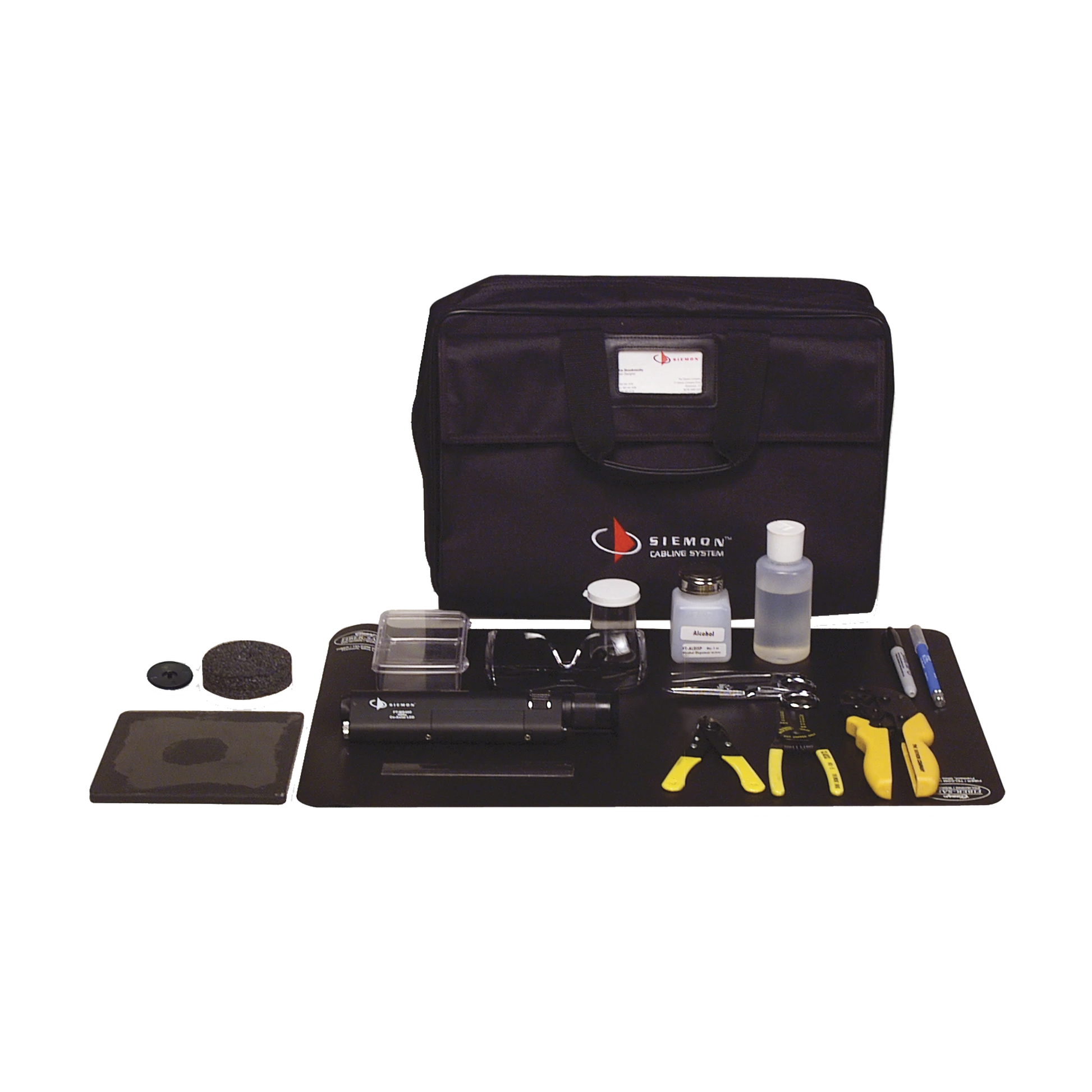 KIT DE HERRAMIENTAS "LIGHTSPEED" PARA TERMINACION DE CONECTORES DE FIBRA OPTICA, ST/SC MONOMODO O MULTIMODO-Herramientas-SIEMON-Bsai Seguridad & Controles