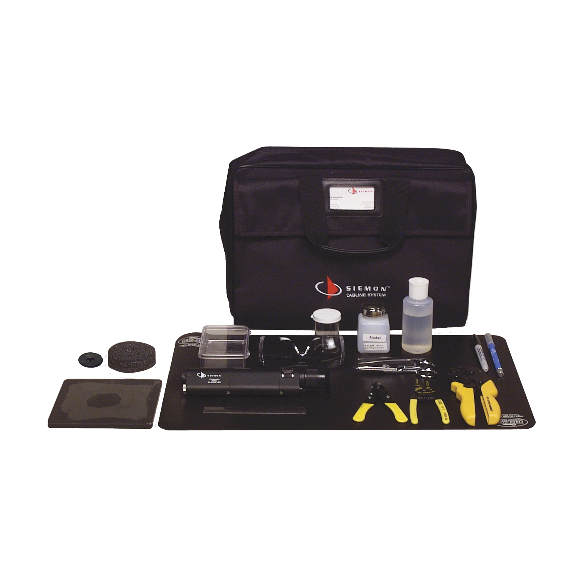 KIT DE HERRAMIENTAS "LIGHTSPEED" PARA TERMINACION DE CONECTORES DE FIBRA OPTICA, ST/SC MONOMODO O MULTIMODO-Herramientas-SIEMON-Bsai Seguridad & Controles