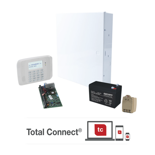 KIT DE PANEL DE ALARMA VISTA48LA CON BATERIA DE 8AH, TRANSFORMADOR Y GABINETE-Honeywell Total Connect-HONEYWELL-Bsai Seguridad & Controles