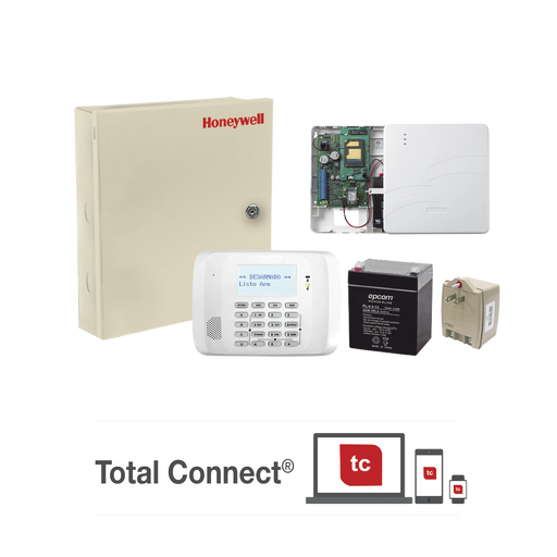 KIT DE PANEL DE ALARMA VISTA48LA CON COMUNICADOR DUAL IGSMV4G-HONEYWELL-Bsai Seguridad & Controles