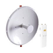 KIT DE RADIO C5C CON ANTENA NP2 DE 34 DBI, FRECUENCIA (4.9-6.2 GHZ), IDEAL PARA DISTANCIA DE HASTA 50 KM, JUMPERS INCLUIDOS-Enlaces PtP y PtMP-MIMOSA NETWORKS-Bsai Seguridad & Controles