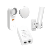 KIT DE RADIOS C5X, RANGO DE FRECUENCIA EXTENDIDA (4.9 A 6.4 GHZ), INCLUYE INYECTOR POE, MONTAJE UNIVERSAL PARA TUBO O POSTE Y UNA ANTENA DE 12 DBI-Enlaces PtP y PtMP-MIMOSA NETWORKS-Bsai Seguridad & Controles