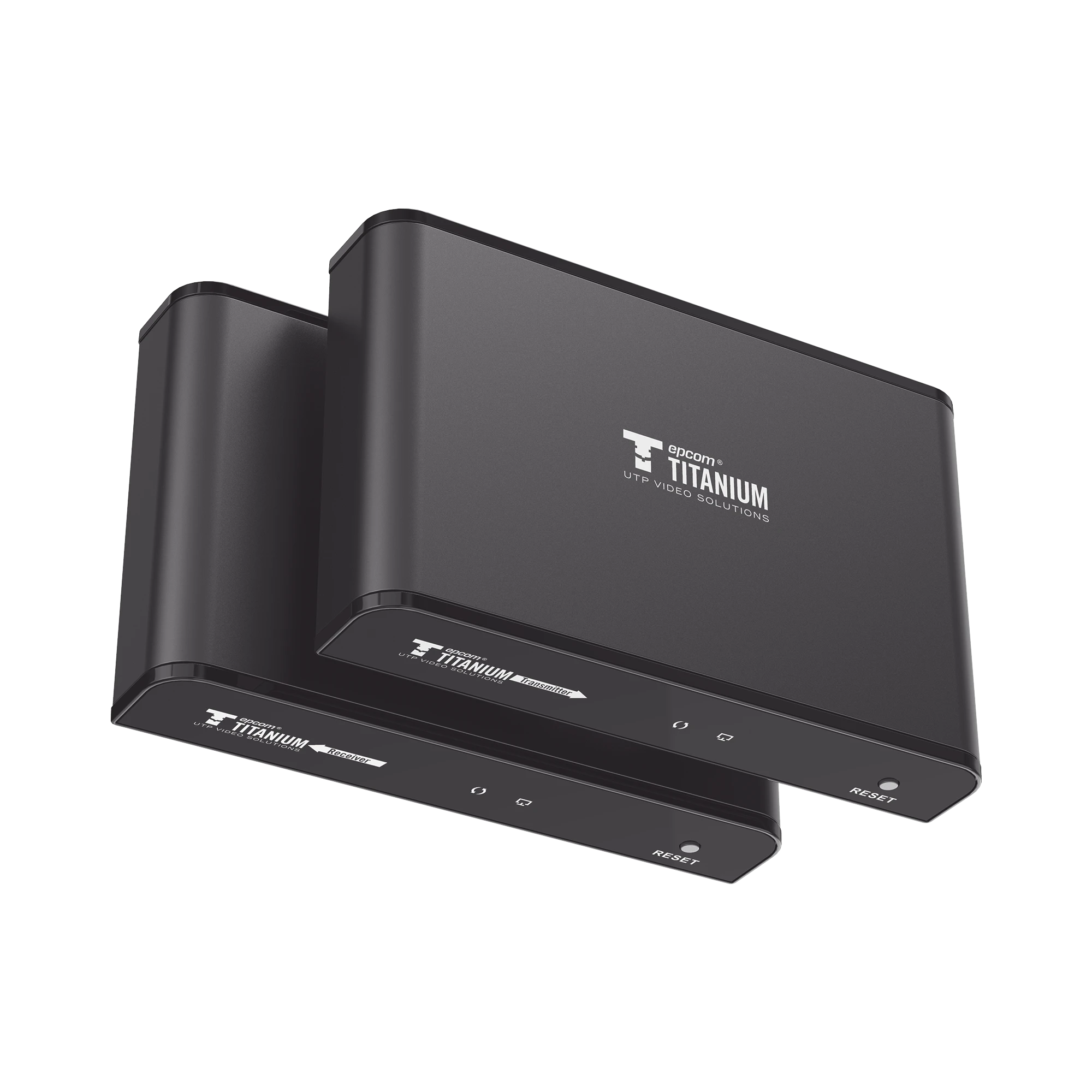 KIT EXTENSOR HDMI DE 120 METROS CON LOOP HDBITT, CAT 5E/6 / SOPORTA HASTA 253 RX / PROTOCOLO HDBITT, COMPATIBLE CON HDCP.-Accesorios Videovigilancia-EPCOM TITANIUM-Bsai Seguridad & Controles