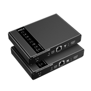 KIT EXTENSOR KVM ( TECLADO, VIDEO, MOUSE ) HDMI 4K 1080P @ 60 HZ, 70 METROS CON CABLE CAT6/6A/7-Accesorios Videovigilancia-EPCOM TITANIUM-Bsai Seguridad & Controles