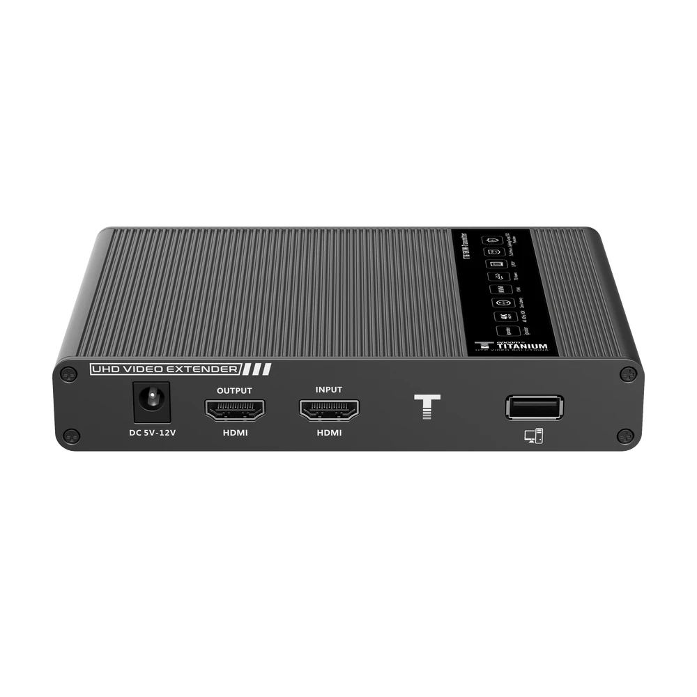 KIT EXTENSOR KVM ( TECLADO, VIDEO, MOUSE ) HDMI 4K 1080P @ 60 HZ, 70 METROS CON CABLE CAT6/6A/7-Accesorios Videovigilancia-EPCOM TITANIUM-Bsai Seguridad & Controles