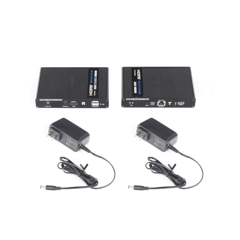 KIT EXTENSOR KVM ( TECLADO, VIDEO, MOUSE ) HDMI 4K 1080P @ 60 HZ, 70 METROS CON CABLE CAT6/6A/7-Accesorios Videovigilancia-EPCOM TITANIUM-Bsai Seguridad & Controles