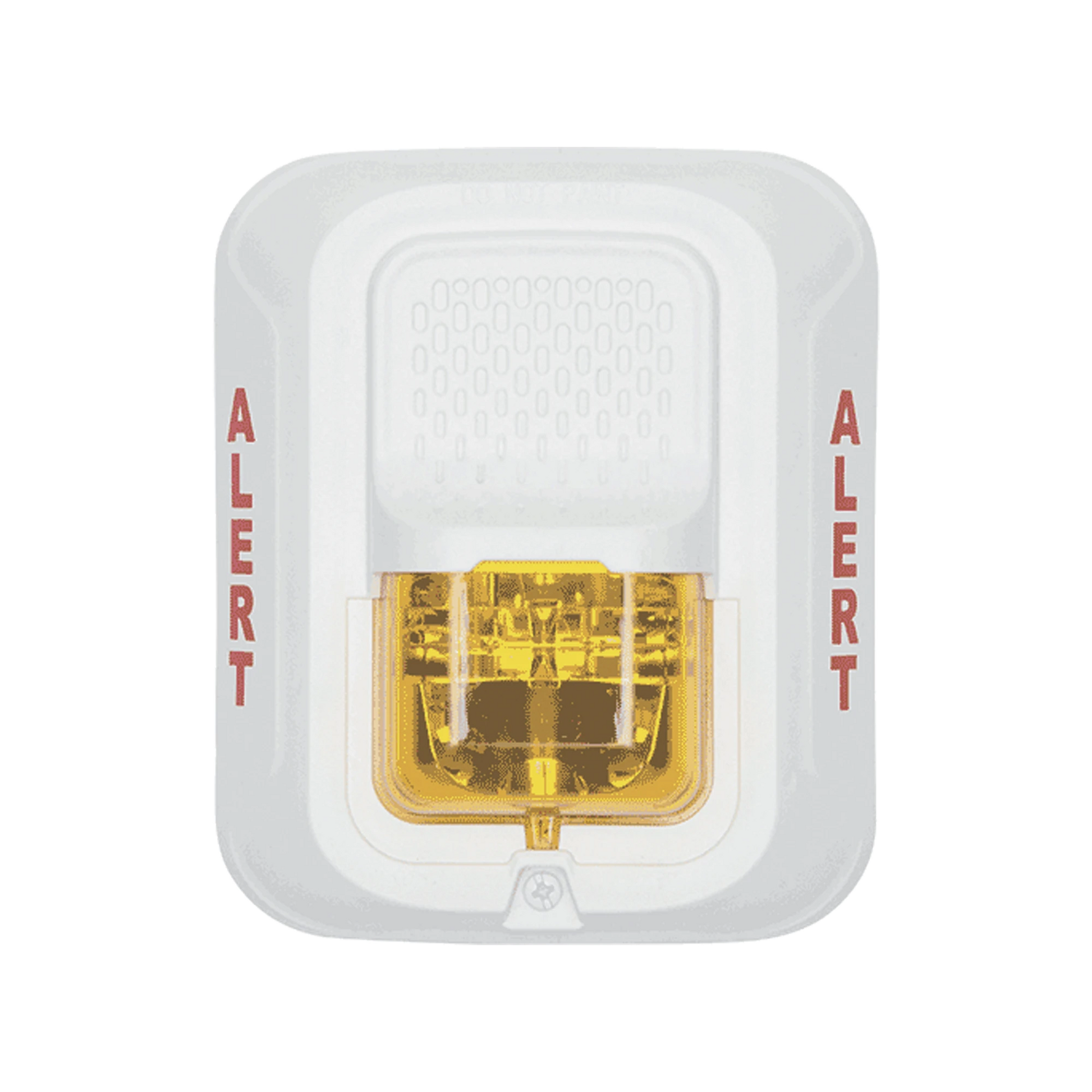 LÁMPARA ESTROBOSCÓPICA COLOR BLANCO, PARA NOTIFICACIÓN DE ALERTA, MONTAJE EN PARED, LENTE ESTROBOSCÓPICO COLOR ÁMBAR, CANDELAS SELECCIONABLES-Notificacion y Voceo-SYSTEM SENSOR-Bsai Seguridad & Controles