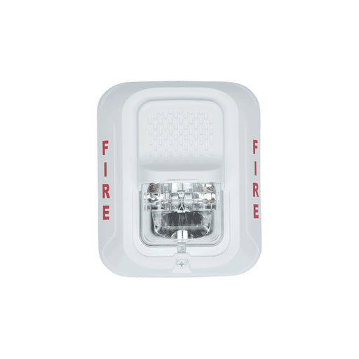 LÁMPARA ESTROBOSCÓPICA PARA MONTAJE EN PARED, COLOR BLANCO, NIVEL DE CANDELAS SELECCIONABLE, NUEVO DISEÑO MODERNO Y ELEGANTE Y MENOR CONSUMO DE CORRIENTE-Notificacion y Voceo-SYSTEM SENSOR-Bsai Seguridad & Controles