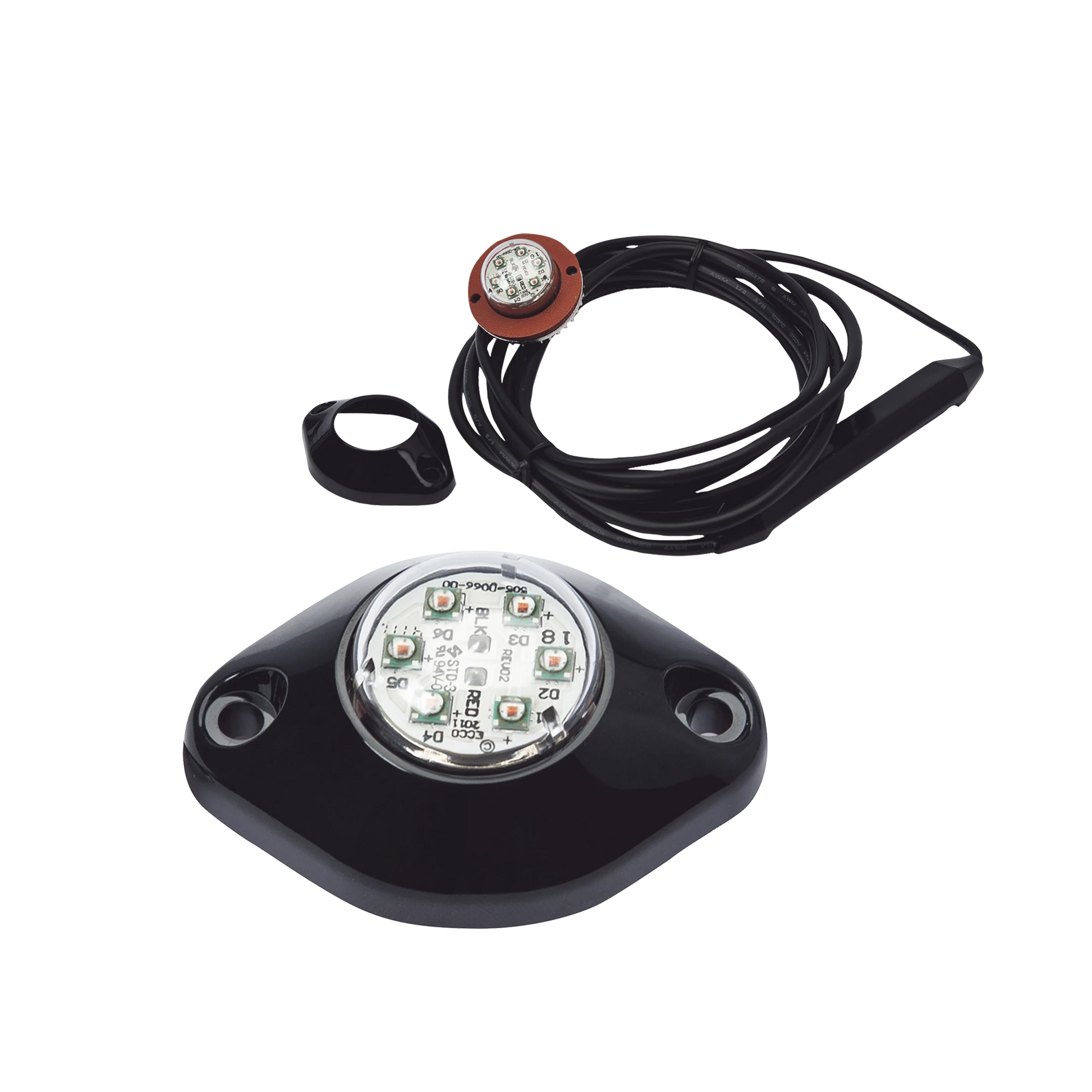 LAMPARA OCULTA DE LED COLOR AZUL SERIE X9014-Estrobos/Giratorias-ECCO-Bsai Seguridad & Controles