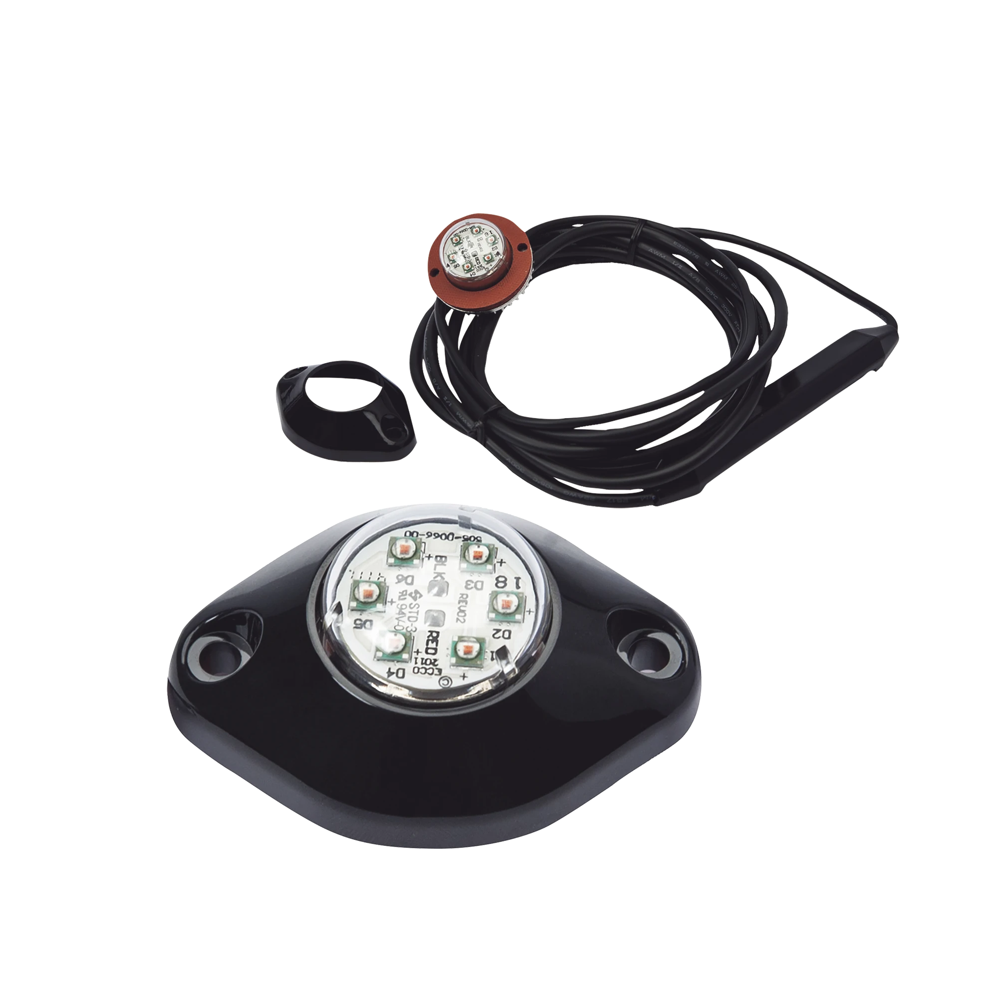 LAMPARA OCULTA DE LED COLOR AZUL SERIE X9014-Estrobos/Giratorias-ECCO-Bsai Seguridad & Controles