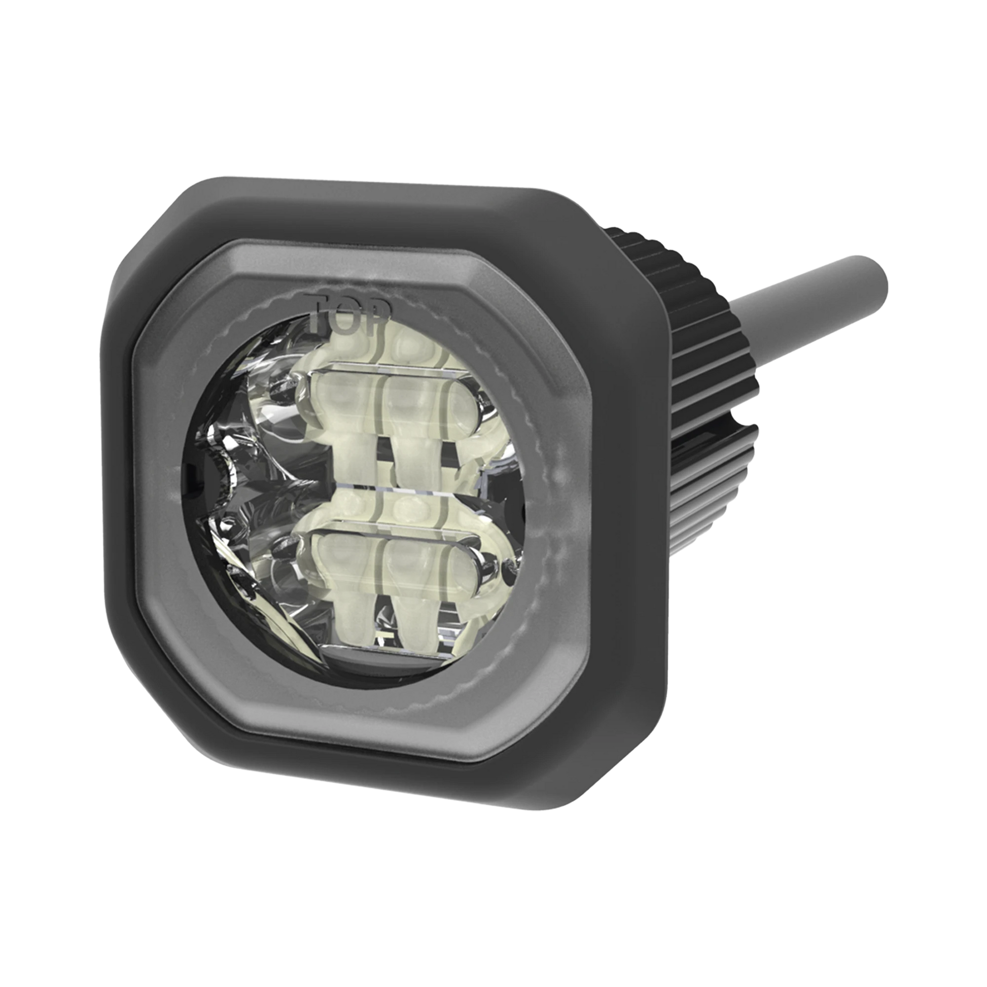 LAMPARA OCULTA DE LED DE BAJO PERFIL COLOR CLARO-Estrobos/Giratorias-ECCO-Bsai Seguridad & Controles