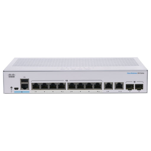 CBS250 SMART GE DE 24 PUERTOS, 4 X10 G SFP+-Switches PoE-CISCO-NIC-3945-Bsai Seguridad & Controles