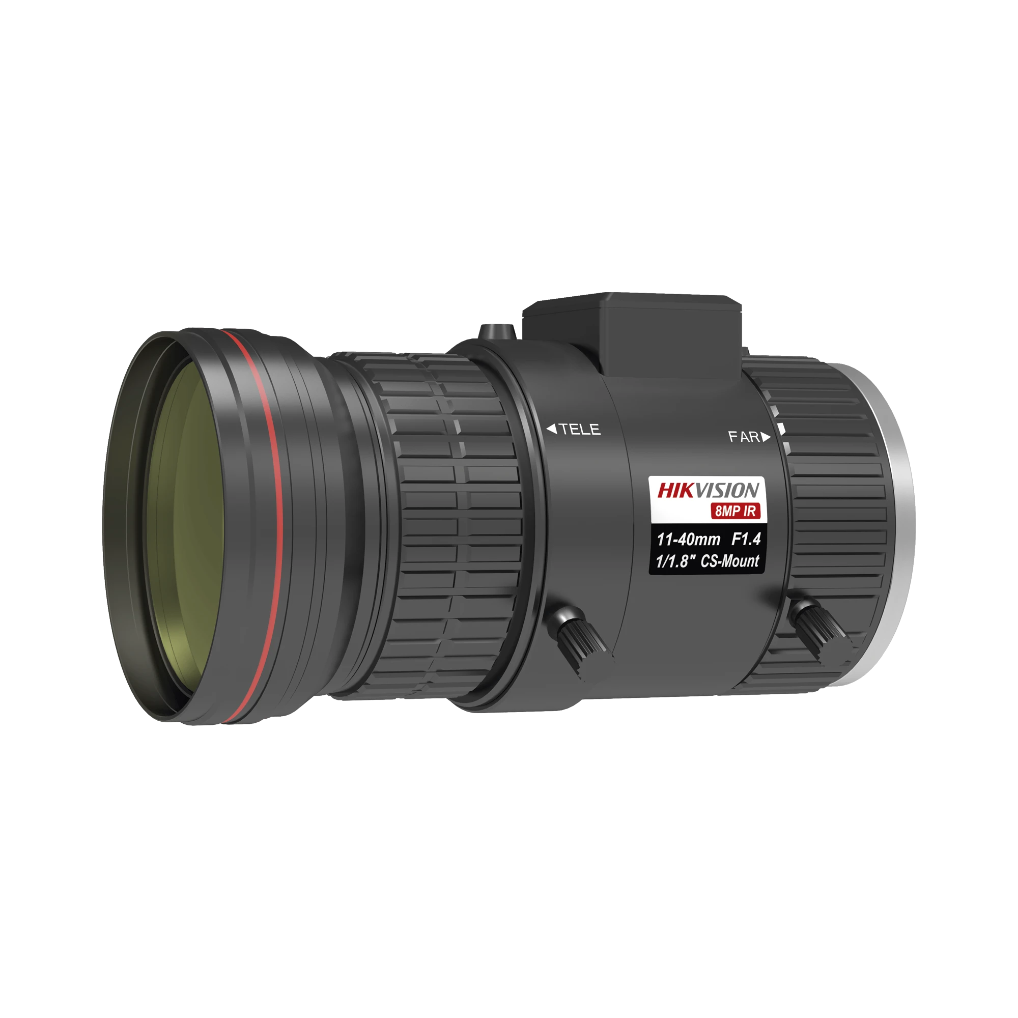 LENTE 4K VARIFOCAL / 11 - 40 MM ASPHERICAL CON AUTOIRIS DC / AUTO IRIS-Accesorios Videovigilancia-HIKVISION-Bsai Seguridad & Controles