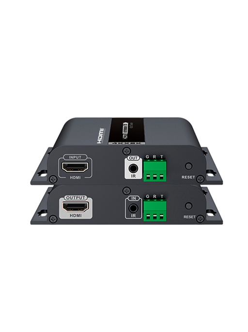 SAXXON LKV683S- KIT EXTENSOR HDMI SOBRE IP/ RESOLUCION 4K/ 30HZ/ HASTA 120 METROS/ CONTROL RS232/ HDBIT/ CAT 5E/ 6/ TRANSMISION DE IR/ COMPATIBLE CON HDCP 1.4-Accesorios Videovigilancia-SAXXON-TVT017005-Bsai Seguridad & Controles