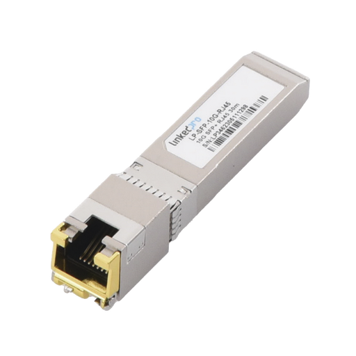 LP-SFP-10G-RJ45 -- LINKEDPRO BY EPCOM -- al mejor precio $ 1625.40 -- Automatización e Intrusión,Networking,Redes y Audio-Video,Transceptores de Fibra