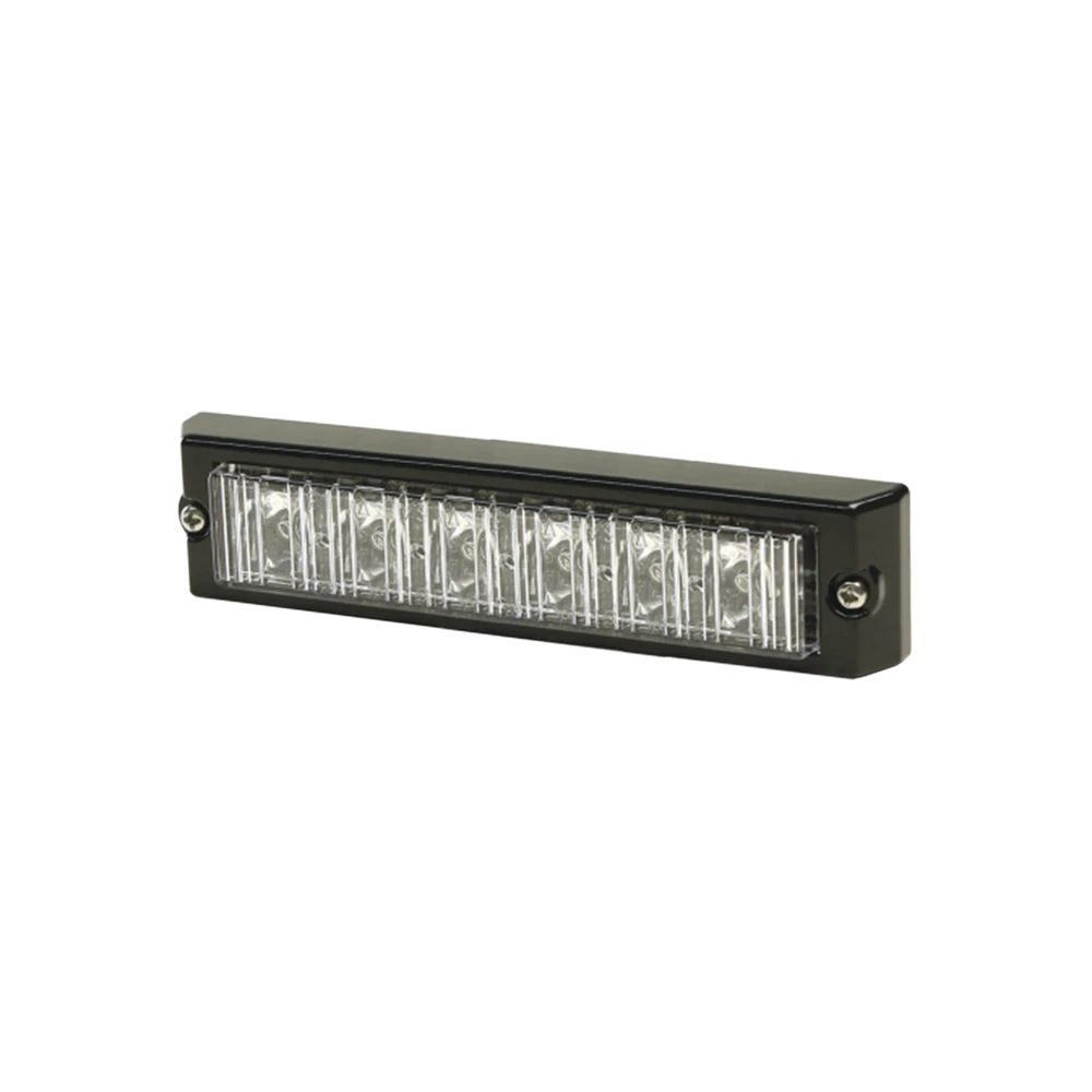 LUZ AUXILIAR SERIE X3705, 6 LEDS ULTRA BRILLANTES, COLOR CLARO-Luces Perimetrales-ECCO-Bsai Seguridad & Controles