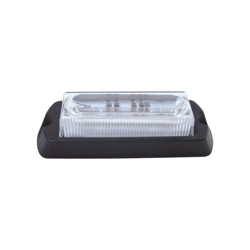LUZ AUXILIAR ULTRA BRILLANTE DE 8 LED'S EN COLOR ROJO/AZUL CON MICA TRANSPARENTE-Luces Perimetrales-EPCOM INDUSTRIAL-Bsai Seguridad & Controles