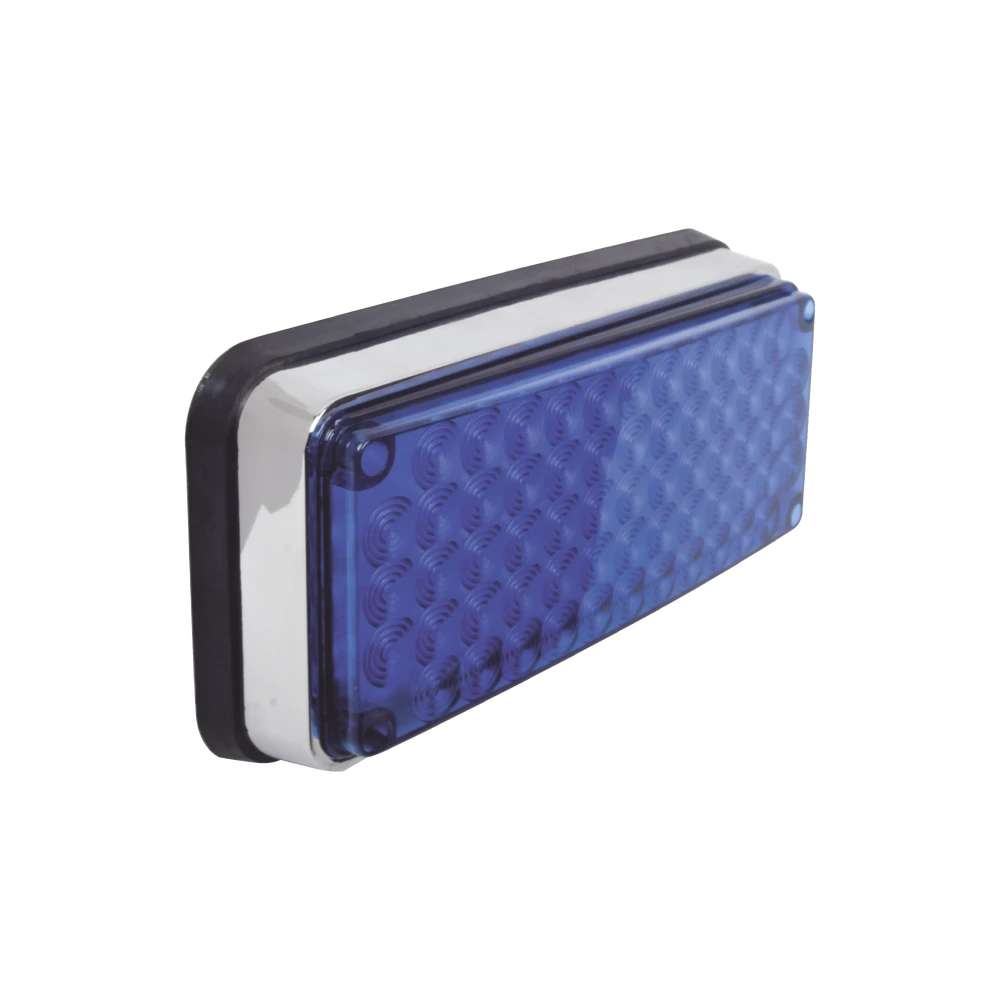 LUZ DE ADVERTENCIA DE 6X4", COLOR AZUL-Luces Perimetrales-EPCOM INDUSTRIAL SIGNALING-Bsai Seguridad & Controles