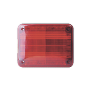 LUZ DE ADVERTENCIA QUADRAFLARE LED, FLASHER INTEGRADO Y MICA DE COLOR ROJO-Luces Perimetrales-FEDERAL SIGNAL-Bsai Seguridad & Controles