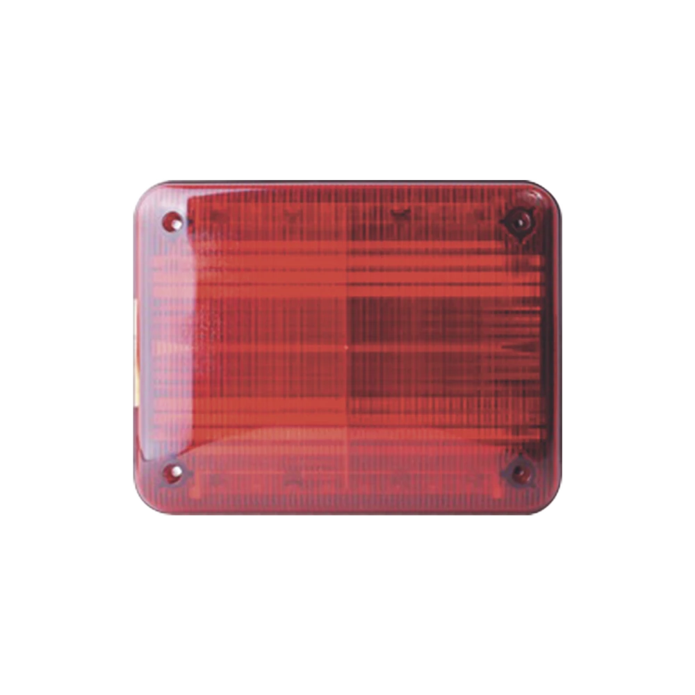 LUZ DE ADVERTENCIA QUADRAFLARE LED, FLASHER INTEGRADO Y MICA DE COLOR ROJO-Luces Perimetrales-FEDERAL SIGNAL-Bsai Seguridad & Controles