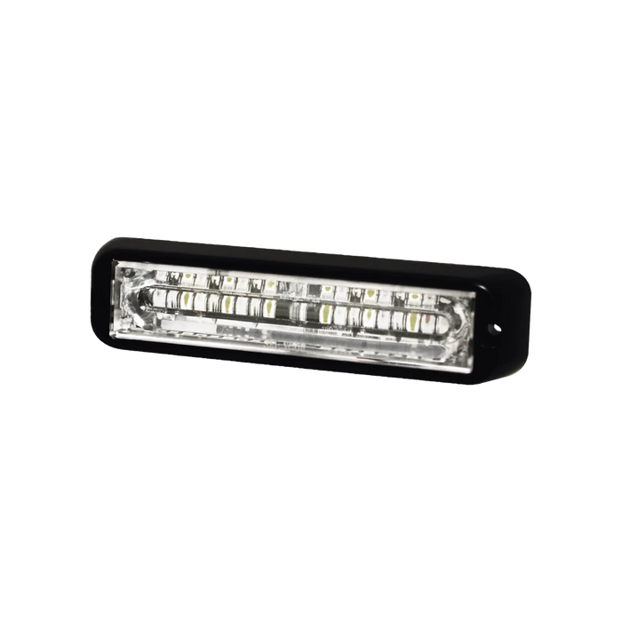 LUZ DIRECCIONAL 180 GRADOS ROJO-AZUL-AMBAR CON LUZ DE TRABAJO-Luces Perimetrales-ECCO-Bsai Seguridad & Controles