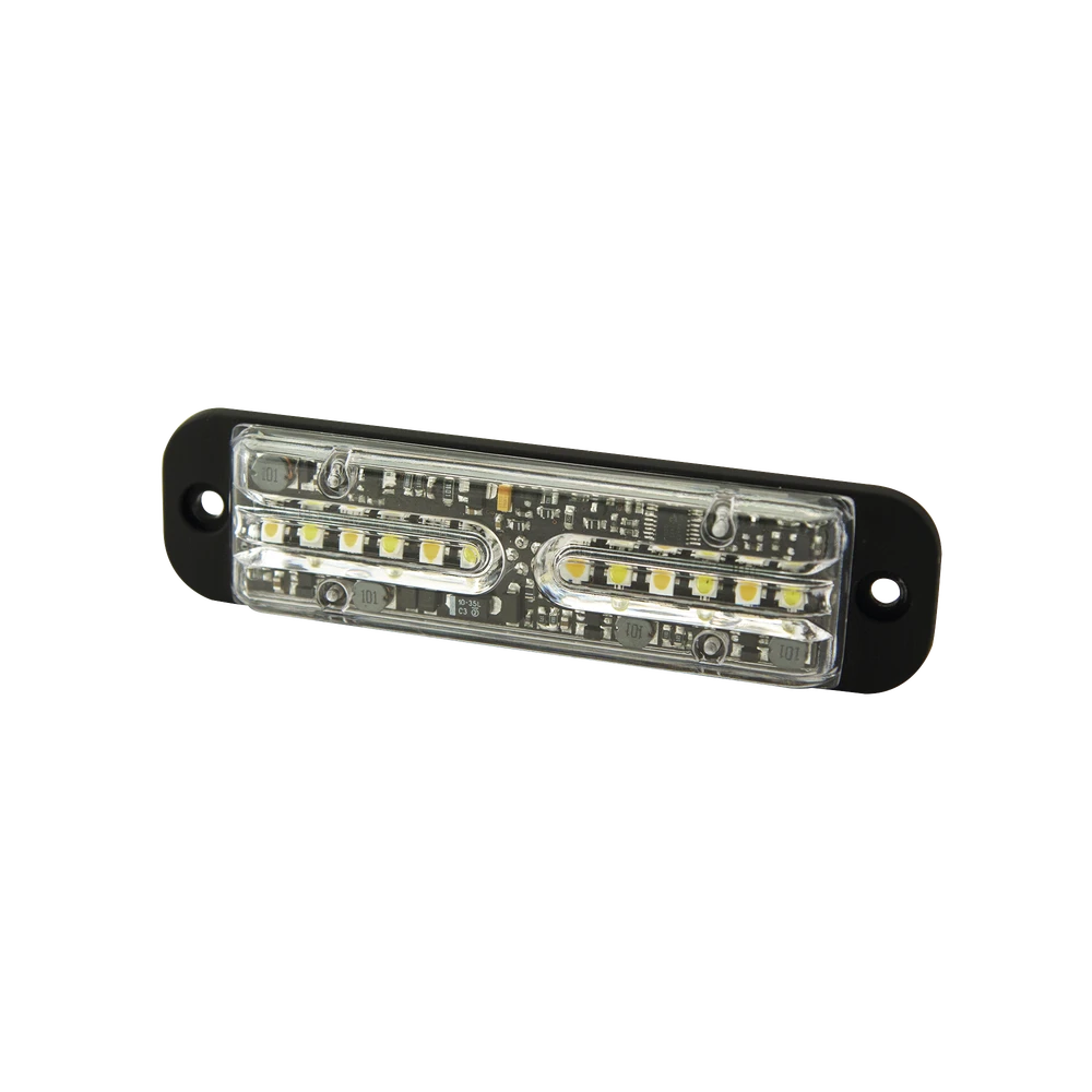 LUZ PERIMETRAL DE 18 LEDS COLORES ROJO, AZUL, Y CLARO-Luces Perimetrales-ECCO-Bsai Seguridad & Controles