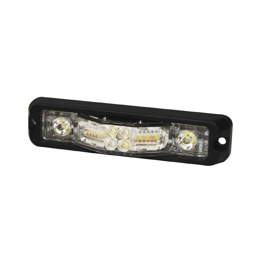 LUZ PERIMETRAL ULTRA BRILLANTE, COLOR AMBAR / VERDE-Luces Perimetrales-ECCO-Bsai Seguridad & Controles