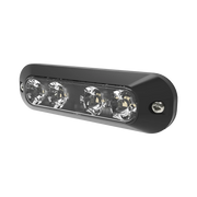 LUZ PERIMETRAL, 4 LEDS ULTRA BRILLANTES, COLOR ROJO / CLARO-Luces Perimetrales-ECCO-Bsai Seguridad & Controles