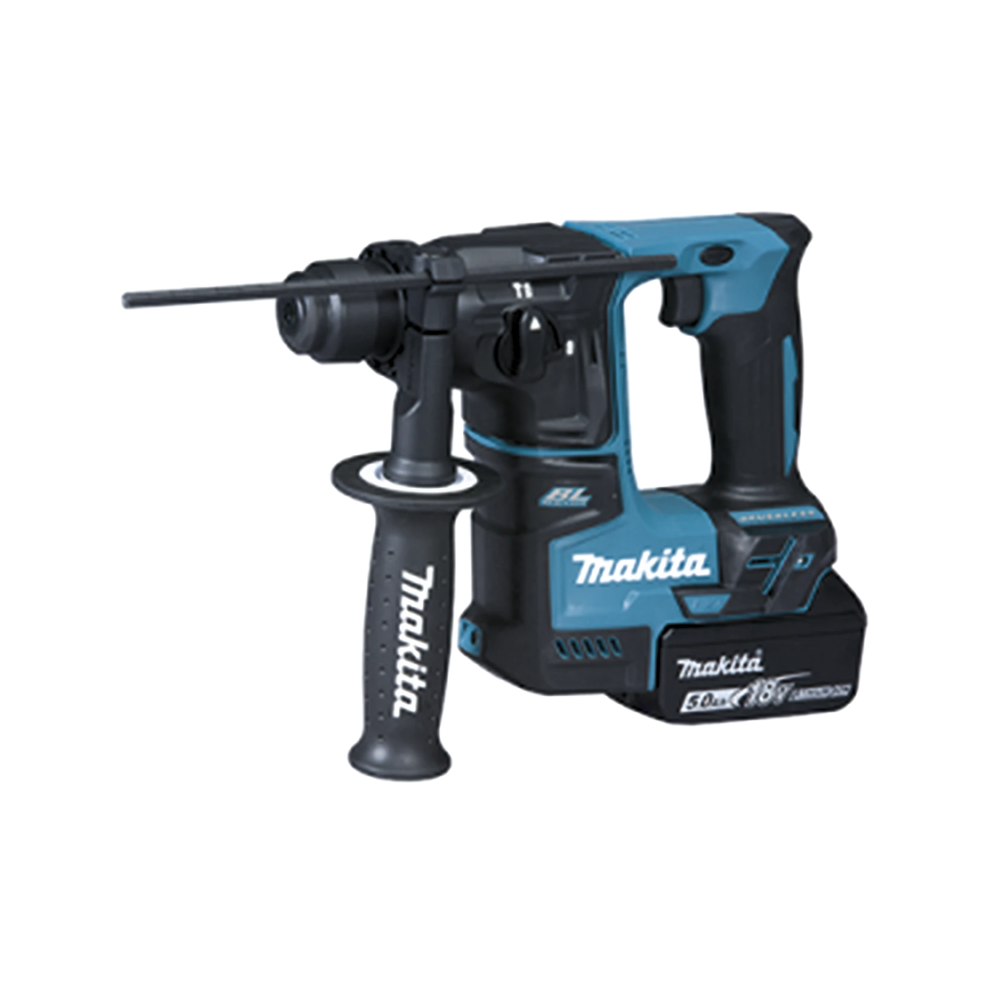 MARTILLO ROTATORIO INALÁMBRICO 17 MM (11/16") MOTOR SIN CARBONES LXT DE VA CON BROCAS SDS-PLUS-Herramientas-MAKITA-Bsai Seguridad & Controles